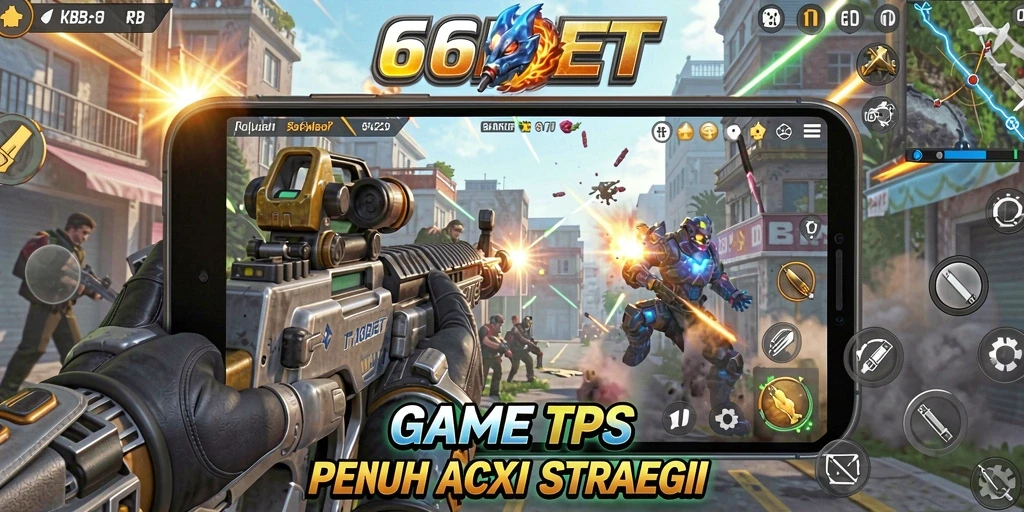 Tampilan gameplay dinamis dan seru dari 66KBET.