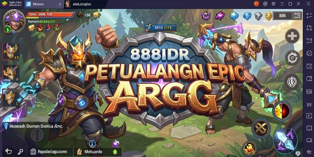 Gameplay ARPG yang mendebarkan dan penuh aksi.