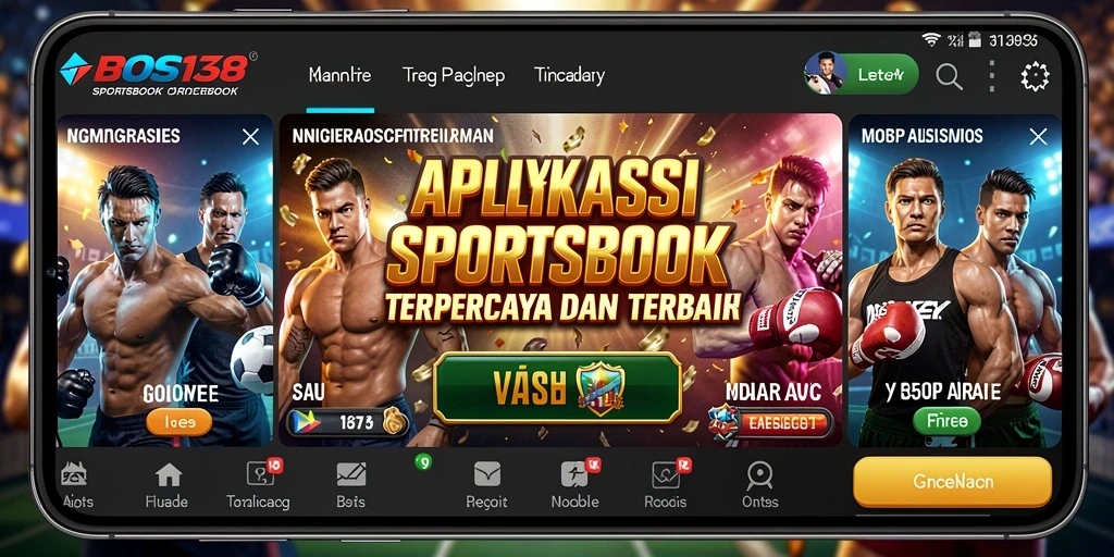 Screenshot gameplay BOS138 menampilkan suasana taruhan olahraga yang menarik.