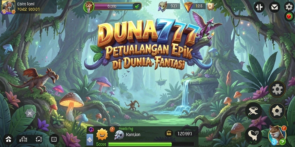 Tampilan menarik dari gameplay DUNIA777 yang memukau.