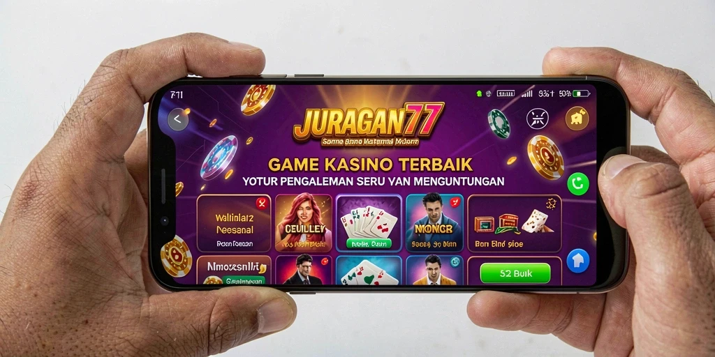Tampilan menarik dari gameplay Kasino di JURAGAN77.