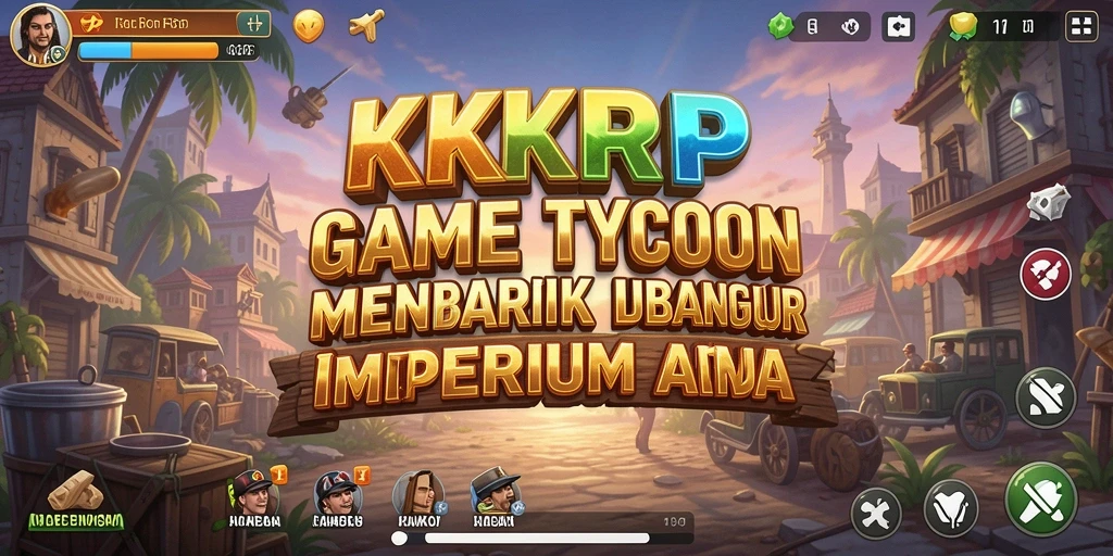 Screenshot gameplay KKRP yang menunjukkan aktivitas membangun bisnis Tycoon.