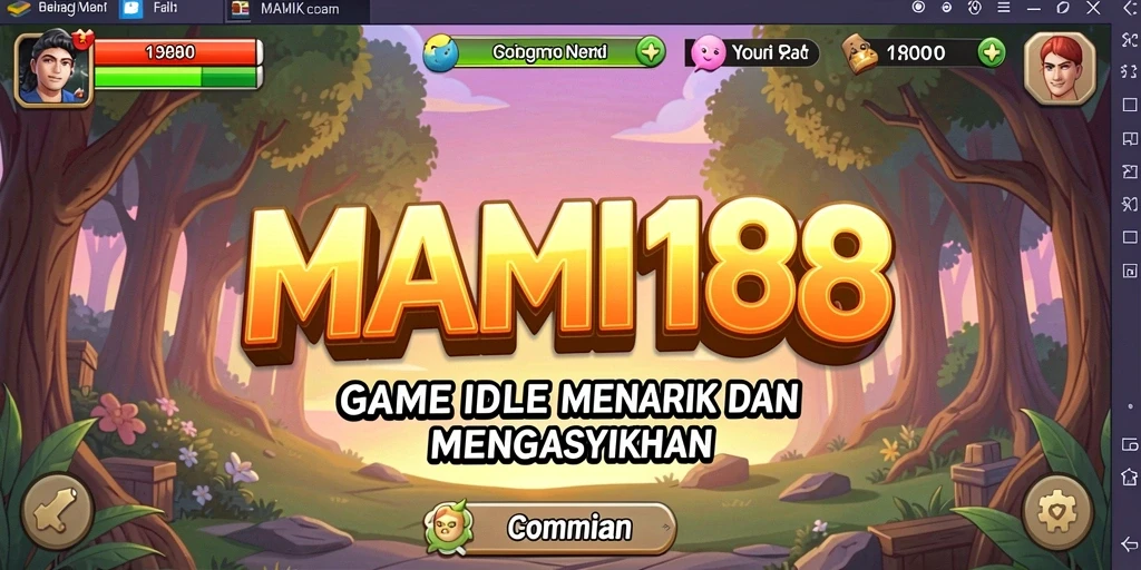Screenshot gameplay MAMI188 menunjukkan aktivitas menarik dalam manajemen sumber daya.