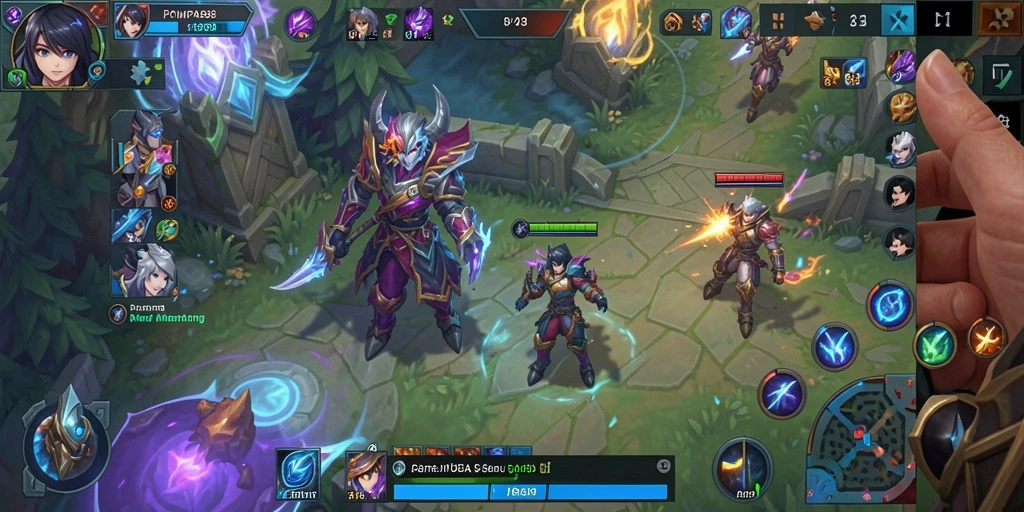 Tampilan gameplay POMPA88 yang penuh aksi dan strategi.