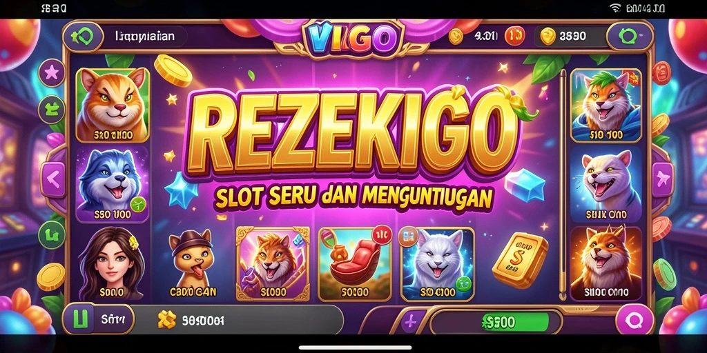 Tampilan screenshot gameplay Slot yang mengesankan.