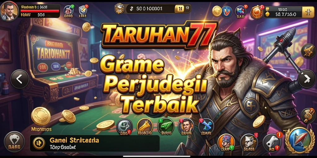 Gameplay menarik TARUHAN77 dengan berbagai pilihan taruhan.