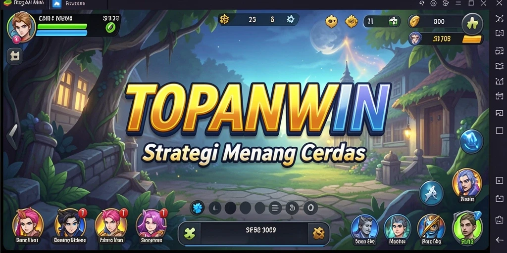 Tangkapan layar gameplay TOPANWIN menunjukkan aksi strategi menegangkan.